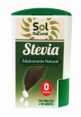 Buy Sol Natural STEVIA ON TABLETS 300 Tab. By 5,95€