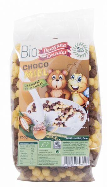 PALLINE DI CIOCCOLATO E MIELE BIO 250 g