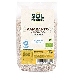 Buy Sol Natural Organic puffed amaranth 125 g By 3,65€