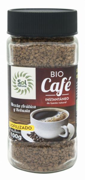 CAFÉ INSTANTANÉ LYOPHILISÉ BIO 100 g