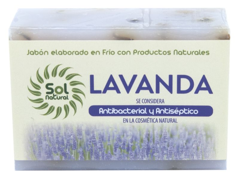 JABON DE LAVANDA 100 g - Sol Natural