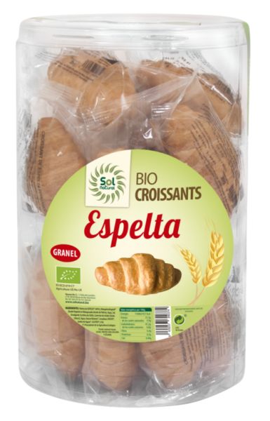 BIO DINKEL CROISSANT 20 Einheiten - Sol Natural