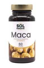 Buy Sol Natural MACA 60 ORGANIC CAPSULES 29.4 g By 7,95€