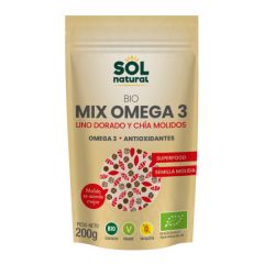 Kaufen Sol Natural BIO OMEGA 3 MISCHUNG GEMAHLENER FLACHS & CHIA 200 g Von 4,75€