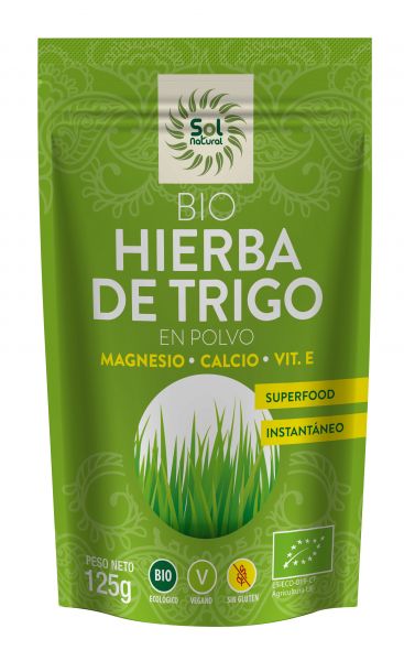 HERBA DE BLAT EN POLS 125 g - Sol Natural