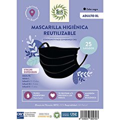 Comprare Sol Natural Mascherina in cotone adulto (+12 anni) Di 7,95€