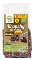 Buy Sol Natural KRUNCHY OATS GLUTEN FREE BIO CHOCOLATE 350 g By 4,99€