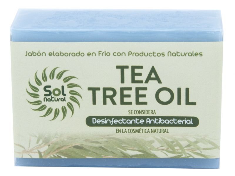 JABON NATURAL DE ARBOL DEL TE 100 g - Sol Natural