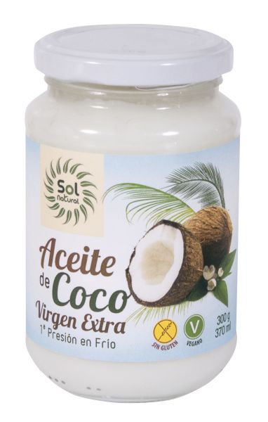 ACEITE DE COCO VIRGEN EXTRA MEDIANO BIO 370 ml