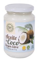 Acheter Sol Natural HUILE DE COCO VIERGE EXTRA MOYENNE BIO 370 ml Par 7,95€