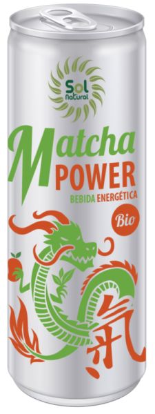 MATCHA POWER BIO ENERGY DRINK 250 ml - Sol Natural