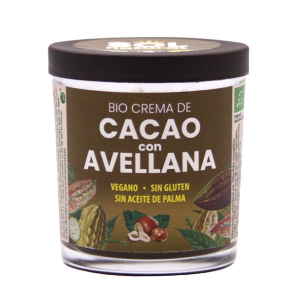 Organic cocoa cream with hazelnuts 200 g