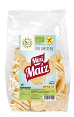 köpa Sol Natural MINI EKologiska majskakor GLUTENFRI 100 g Förbi 2,25€