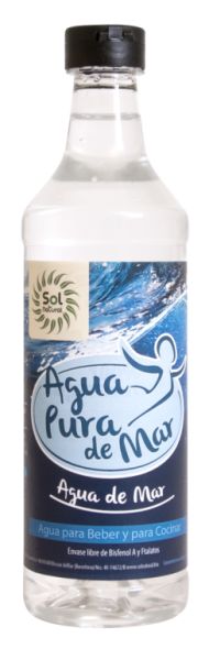 AGUA DE MAR PEQUEÑA 500 ml - Sol Natural