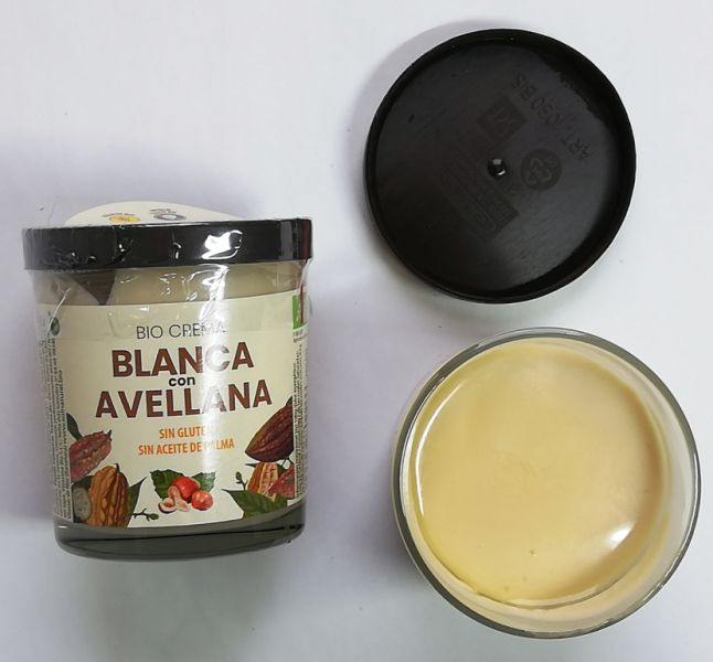 CREMA BLANCA AMB AVELLANES BIO 200 g - Sol Natural Img 4