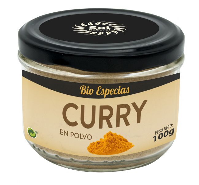 BIO-CURRYPULVER 100 g - Sol Natural