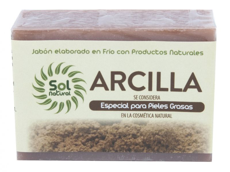 JABON DE ARCILLA 100 g - Sol Natural