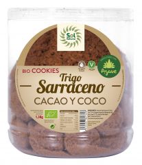 Buy Sol Natural ORGANIC COCO-CACAO SARRRACENO BISCUIT JAR 1300 g From From 21,84€