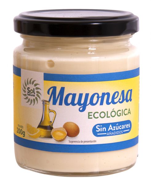 Maionese orgânica 200 g - Sol Natural