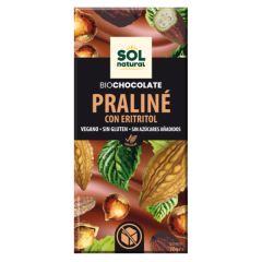 Acheter Sol Natural Chocolat Praliné à l'Erythritol Bio 70 g  Consulter Prix