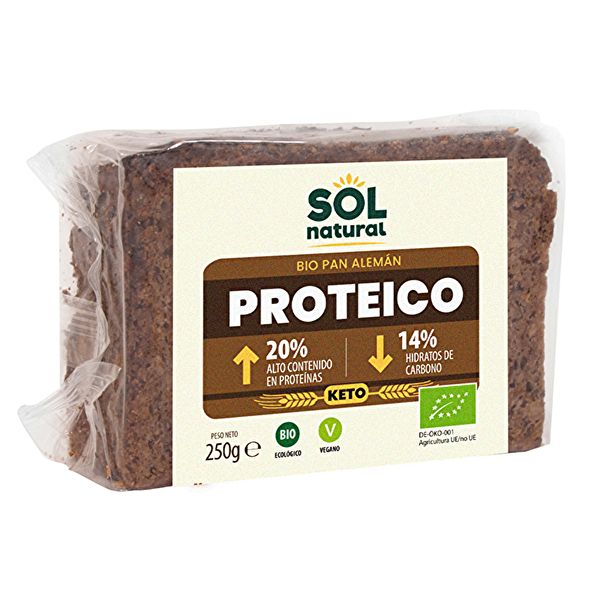 Pane tedesco Keto Bio Protein 250 g - Sol Natural