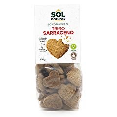 Kopen Sol Natural Boekweitharten met biologische maïssiroop 250 g Door 4,25€