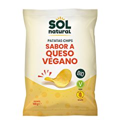 Buy Sol Natural Bio Vegan Cheese Flavored Potato Chips 100 g By 2,75€