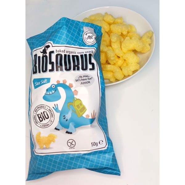 BIO Maïssnack met Zeezoutsmaak 50 g Glutenvrij Img 3