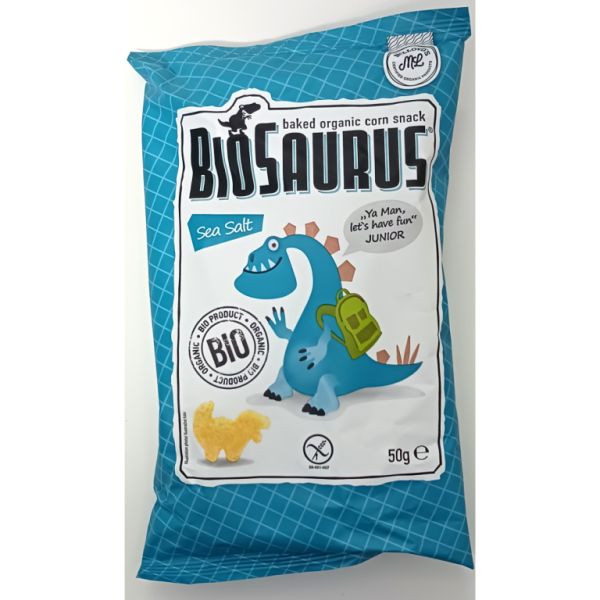 BIO Maïssnack met Zeezoutsmaak 50 g Glutenvrij