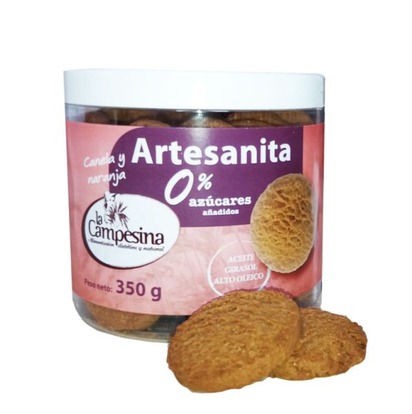 Apelsinkanelkakor 0 % socker 350 g - La Campesina