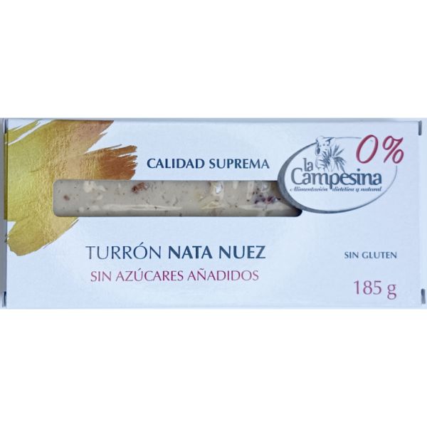 Nougat creme de nozes 185 gramas - La Campesina Img 2