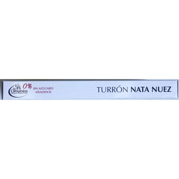 Turrón nata nuez 185 gramos - La Campesina Img 4