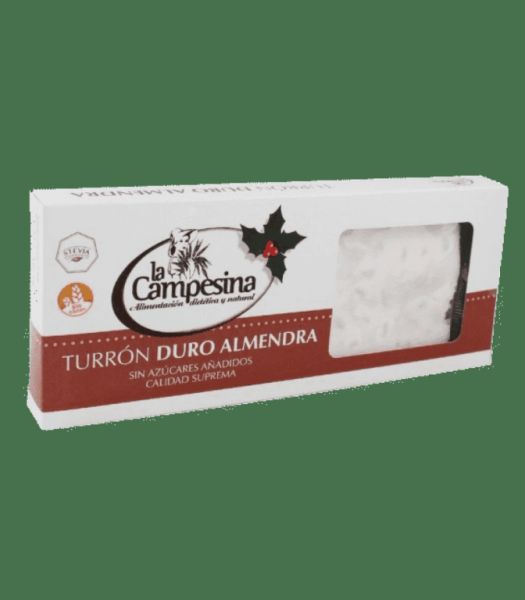 Harde amandelnougat 185 gram - La Campesina