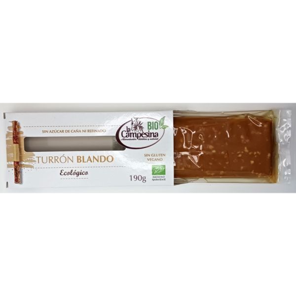 Mjuk nougat utan socker 190 g - La Campesina Img 6