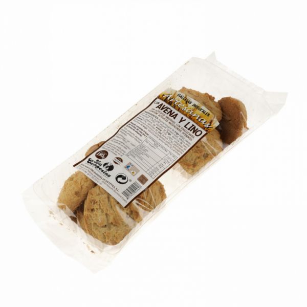 Biscoito Artesanal de Linho de Aveia 180 g