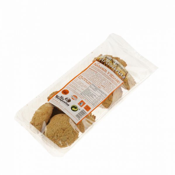 Artisan Orange Sesame Cookies 180 g - La Campesina