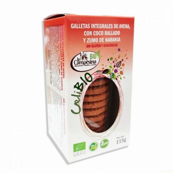 Celibio Biscuits à l'Avoine (Rouge) BIO 115 g