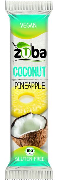 Gluten-Free Organic Coconut Bar with Pineapple 53 g