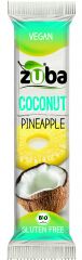 Buy ZUBA Gluten-Free Organic Coconut Bar with Pineapple 53 g By 1,95€