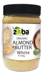 Buy ZUBA Organic White Almond Cream 340 g By 15,95€