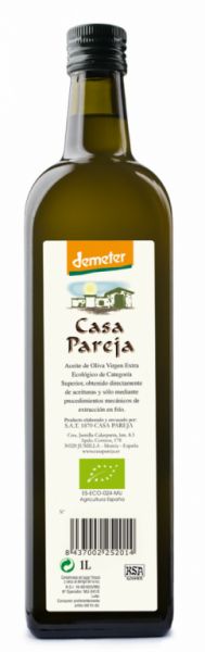 Aceite de Oliva BIO 1L - CASA PAREJA