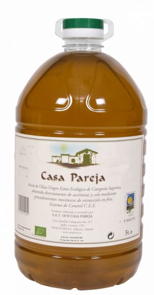 Aceite de Oliva BIO 5 L - CASA PAREJA