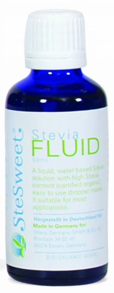 FLÜSSIGES STEVIA 50 ml MIT TROPFE - STESWEET