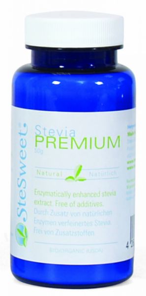 PREMIUM STEVIA EM PÓ 50 gr - STESWEET