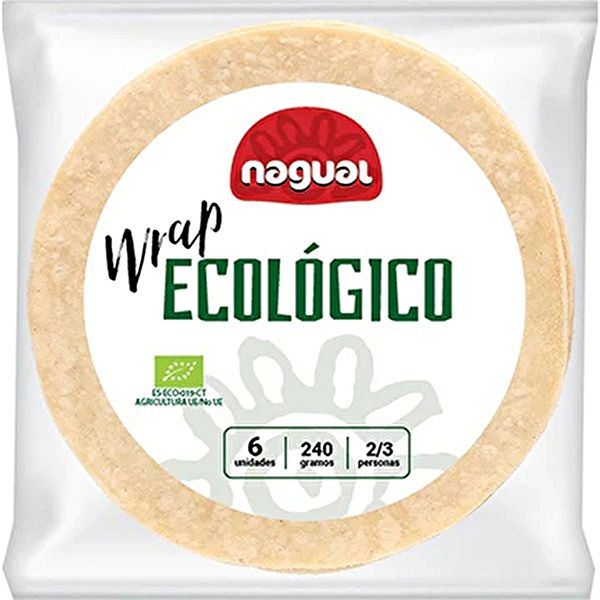 Biologische Wraps 6 Stuks 240 g - NAGUAL