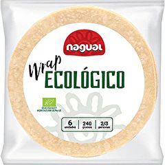 Comprar NAGUAL Wraps Orgânicos 6 Unidades 240 g Por 5,50€