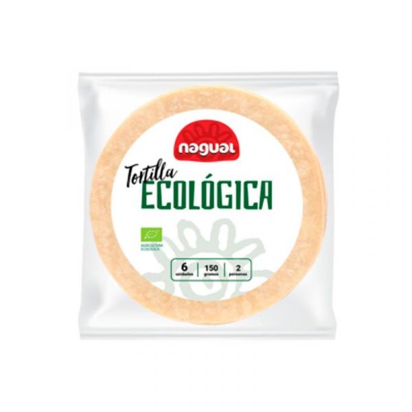 Bio-Maistortilla 6 Einheiten 150 g - NAGUAL