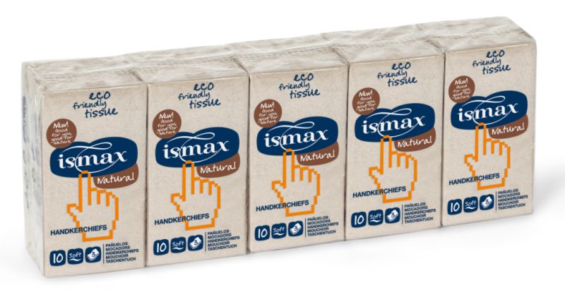 Ekologiska Pocket Tissues 10x10 enheter - ISMAX