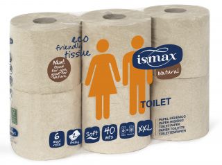 Comprare ISMAX Confezione di carta igienica ecologica da 6 unità Di 3,89€