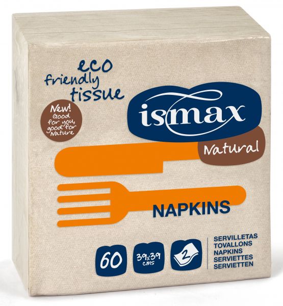 Ecological Napkin 2 Ply 50 units - ISMAX